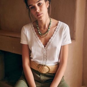 Sézane 🇫🇷 Sophie organic cotton T-Shirt